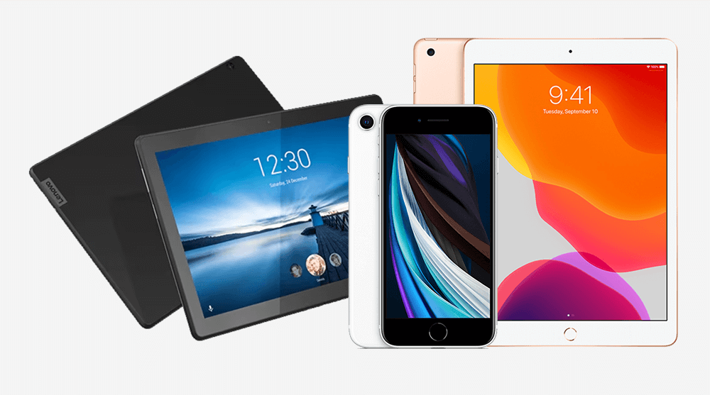 中古のスマホ、タブレット 買取金額10%UP