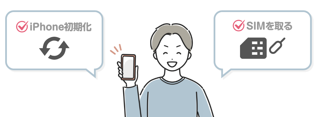 iPhoneを売る前にすること