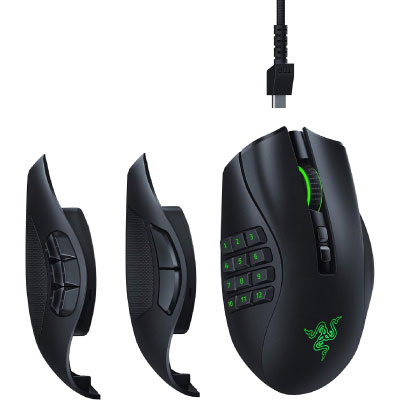 Naga Pro [有線/無線/USB/2.4Ghz/Bluetooth]